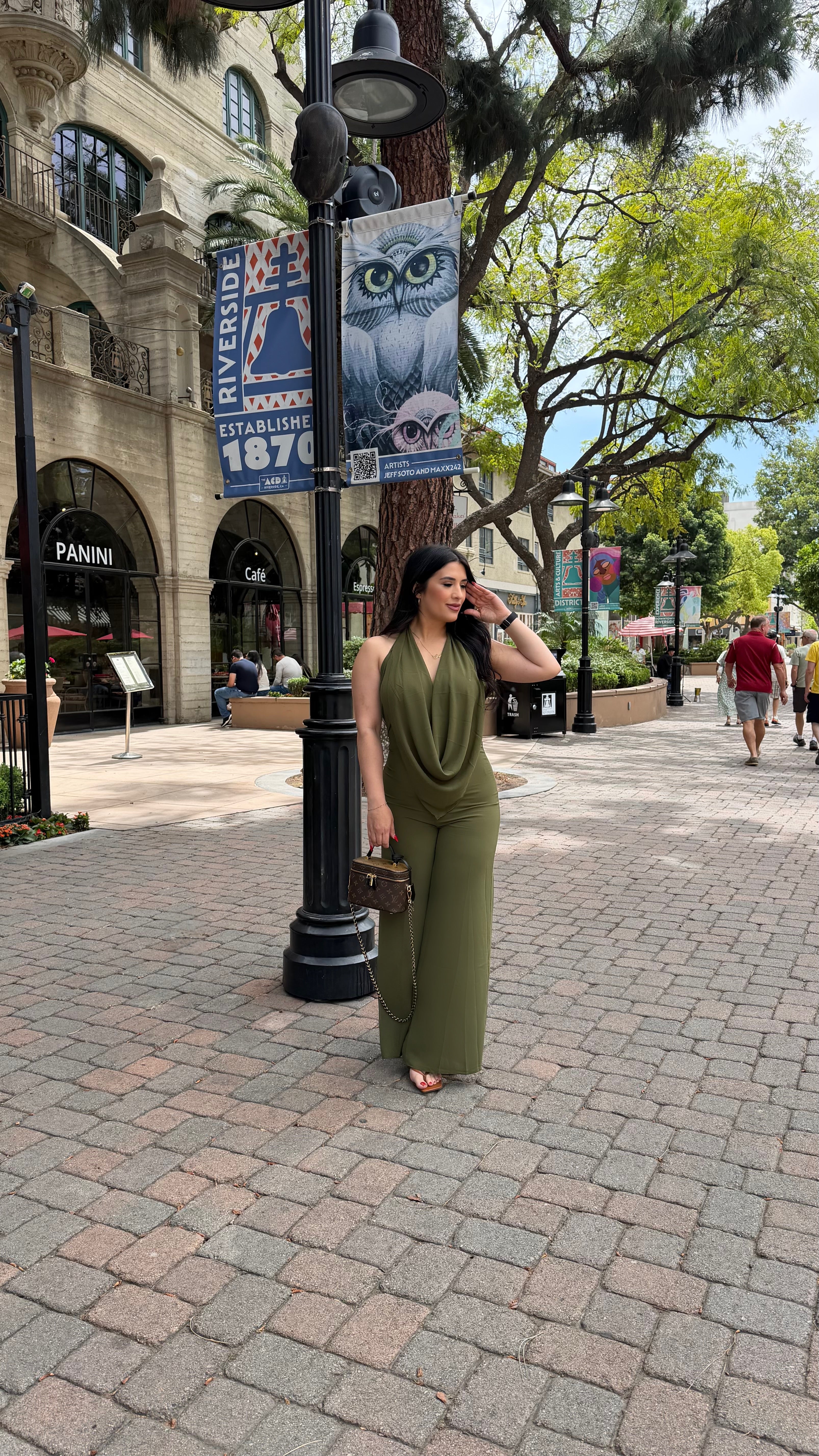 Aurora Jumpsuit (olive)