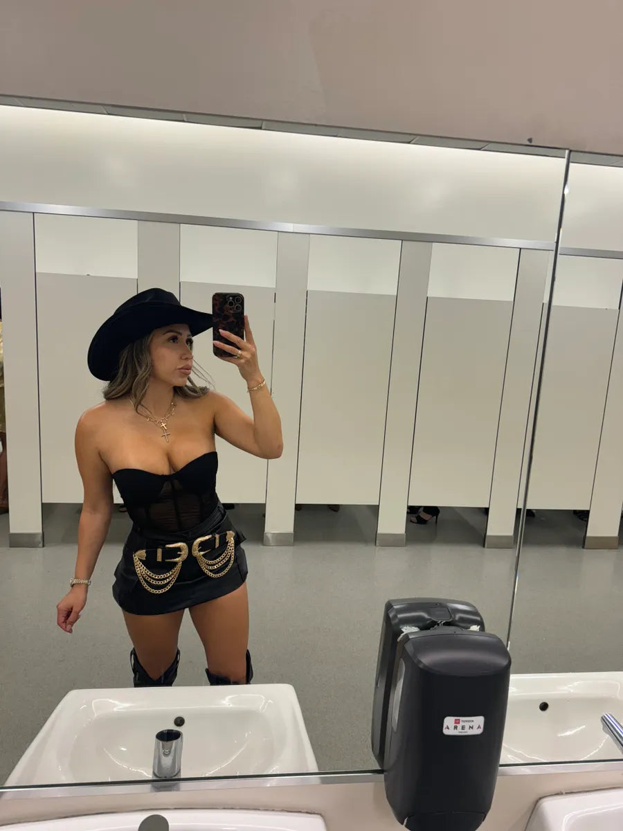 Xavi Belt (black/gold)