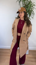 Danielle Trench Coat (camel)