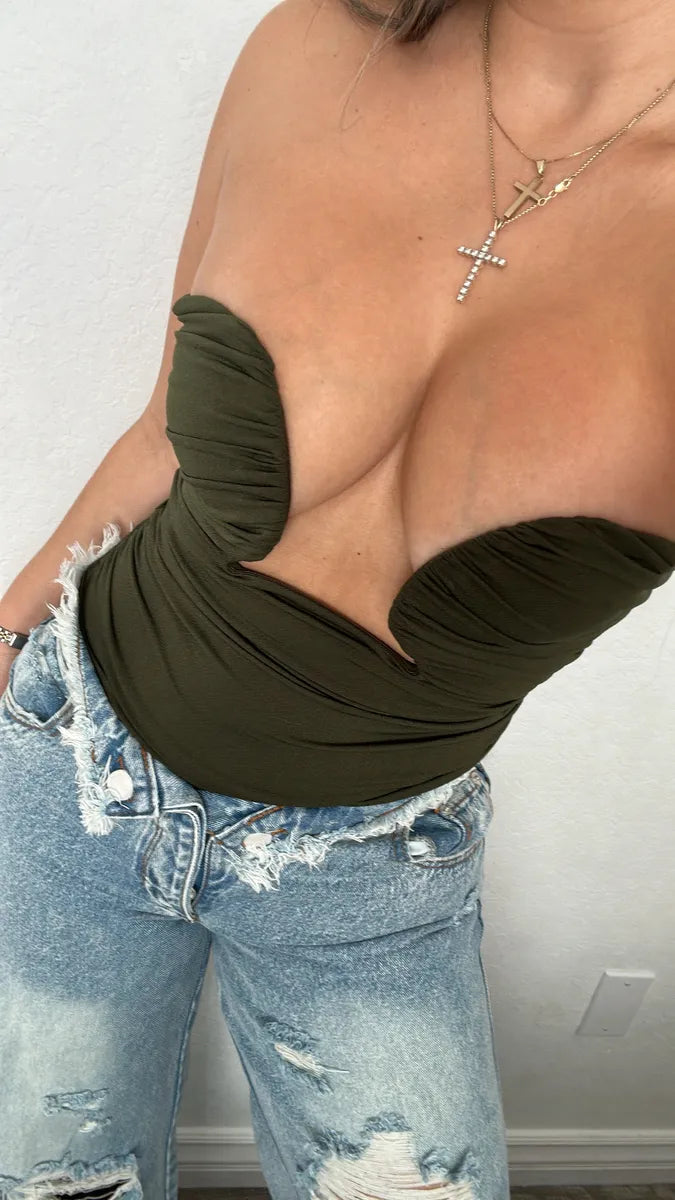 Scorpio Top (dark green)