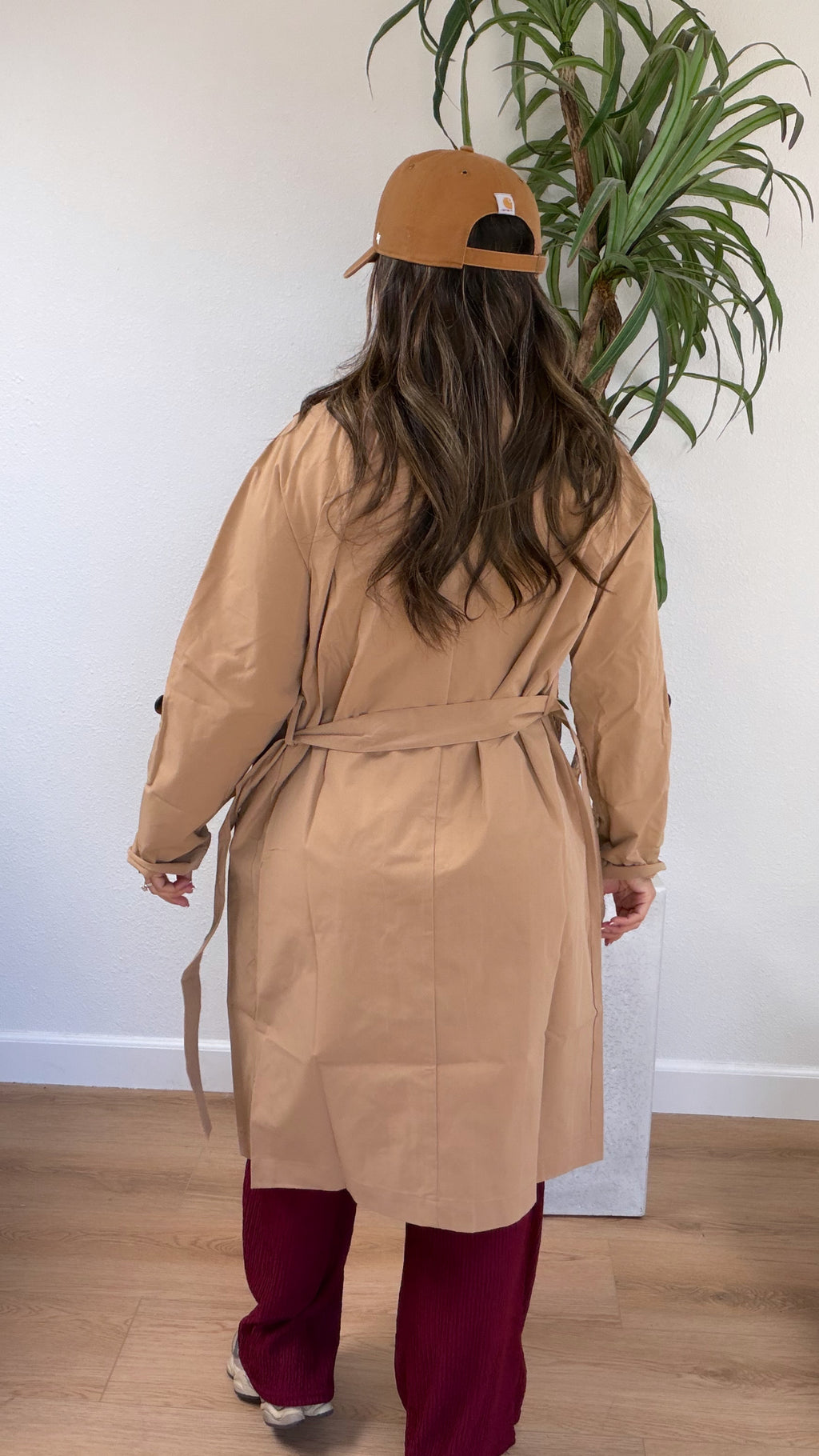 Danielle Trench Coat (camel)