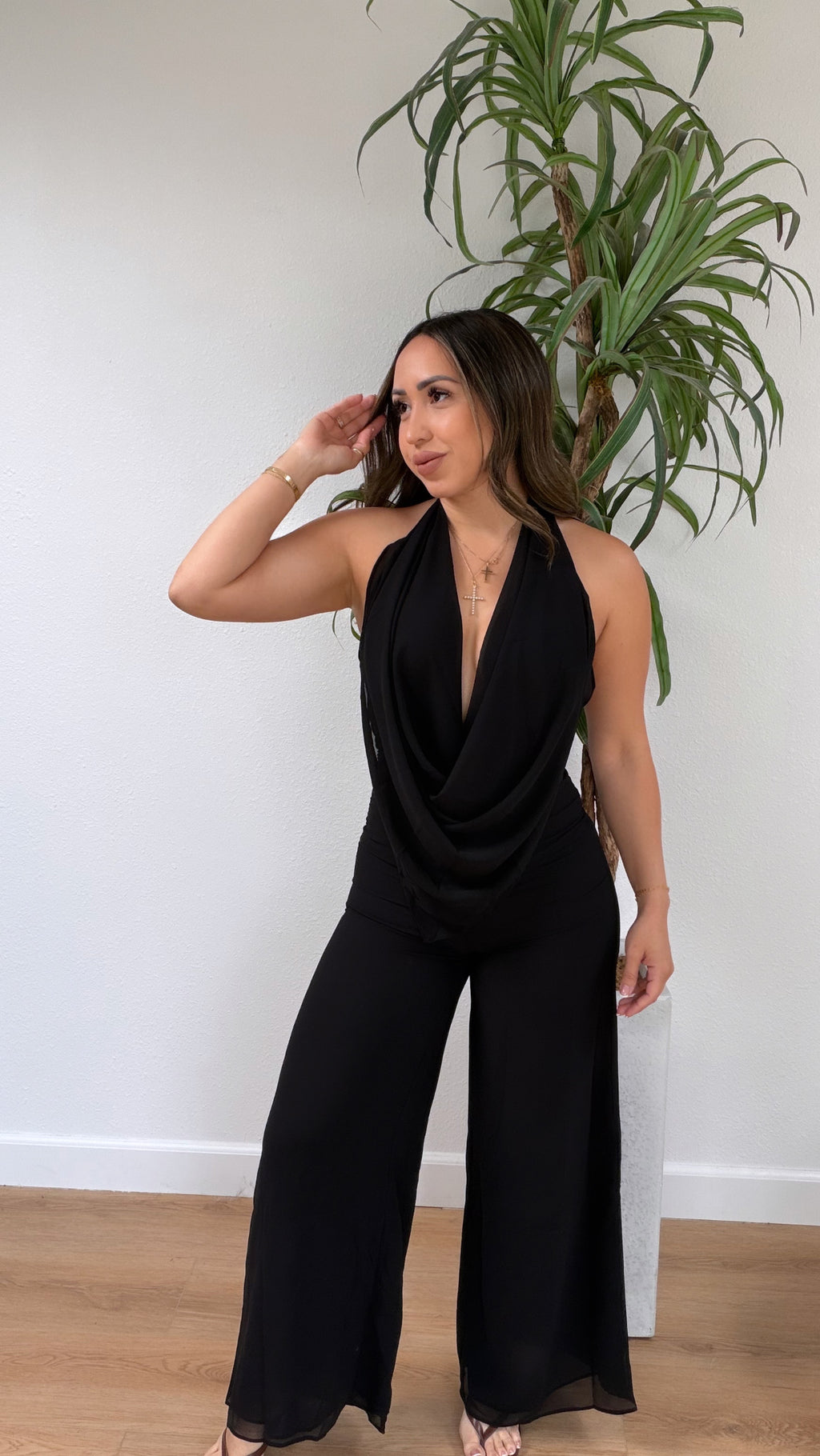 Aurora Romper (black)