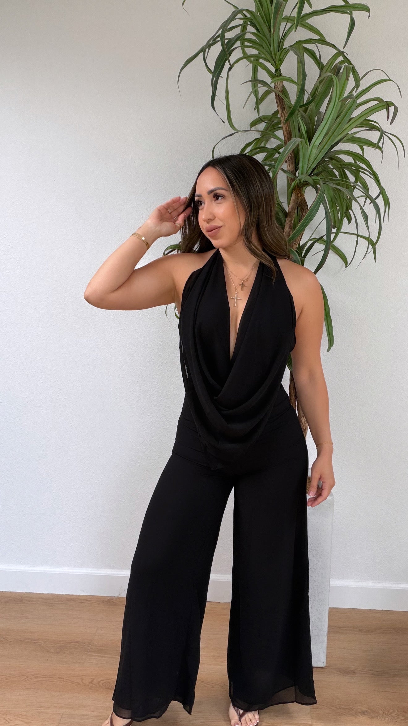 Aurora Romper (black)