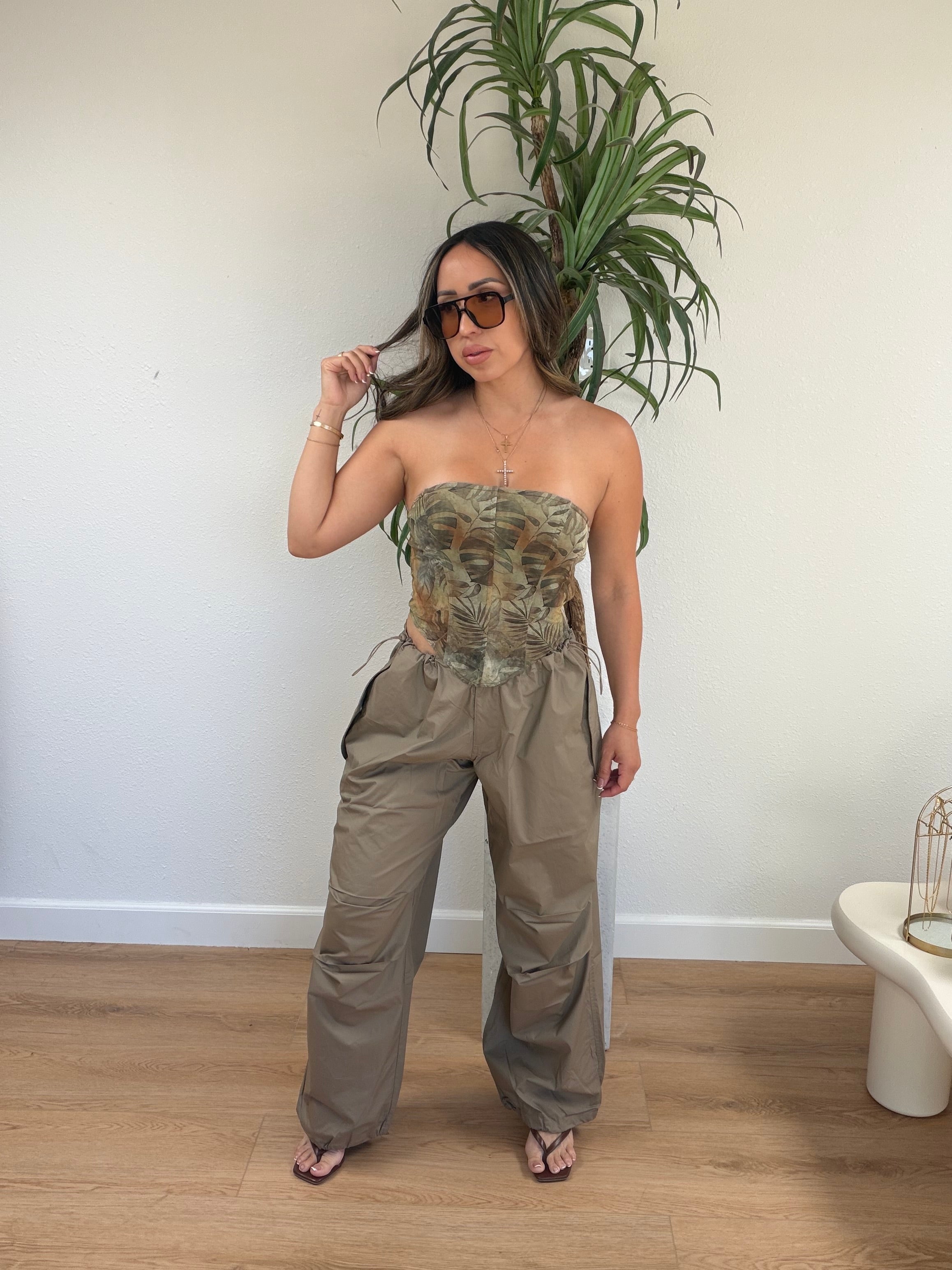 Adjustable Cargo Pants