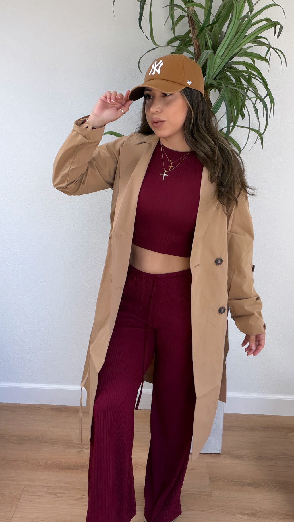 Danielle Trench Coat (camel)