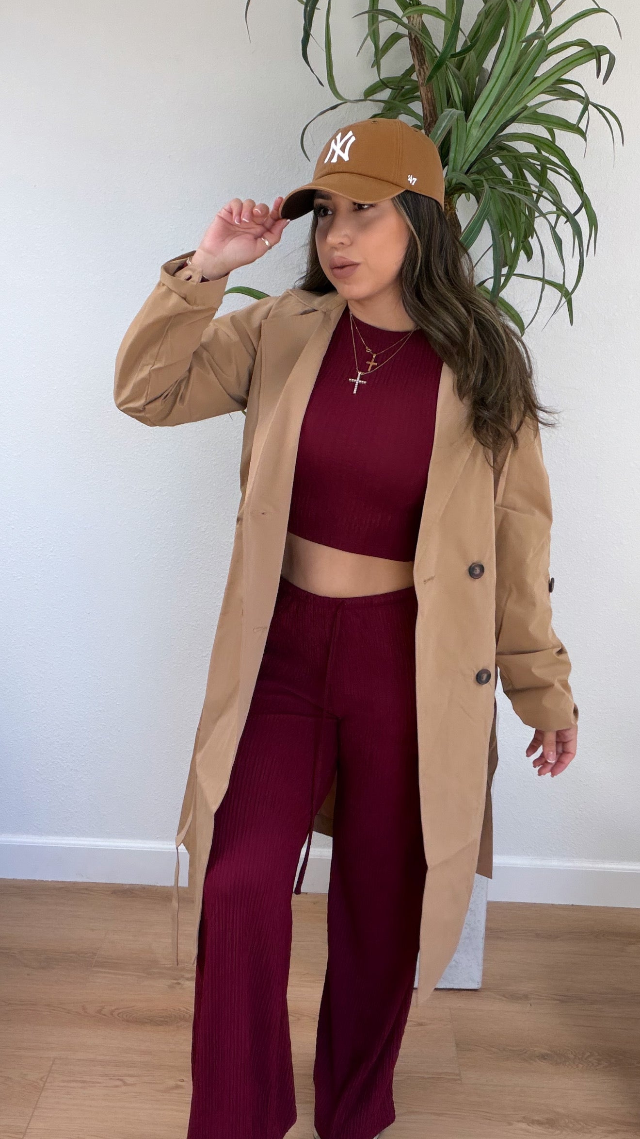 Danielle Trench Coat (camel)