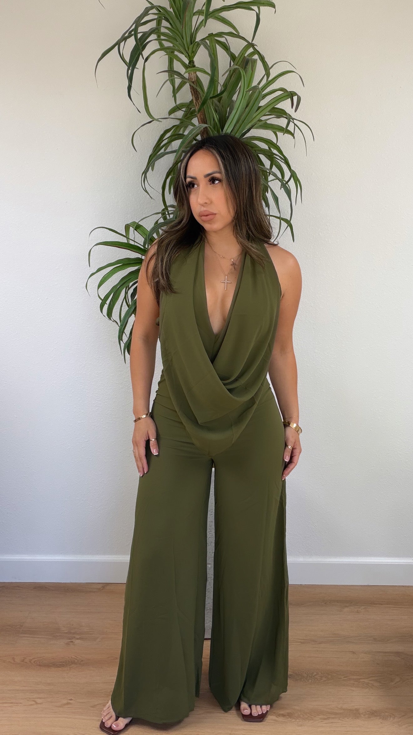 Aurora Jumpsuit (olive)