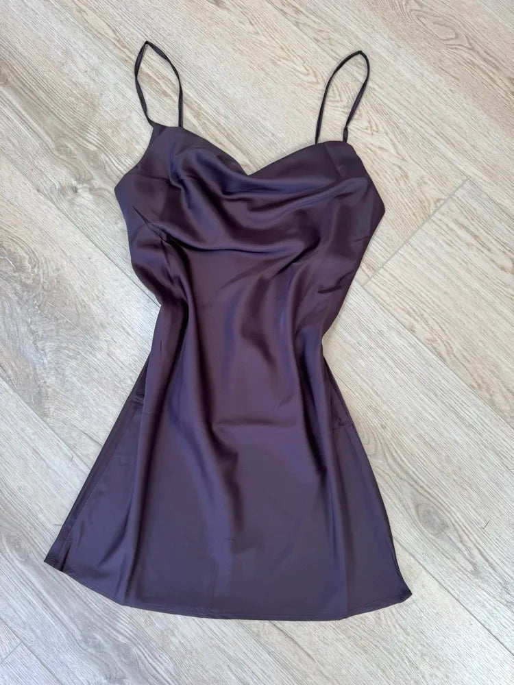 Cosa Nuestra Dress (brown)