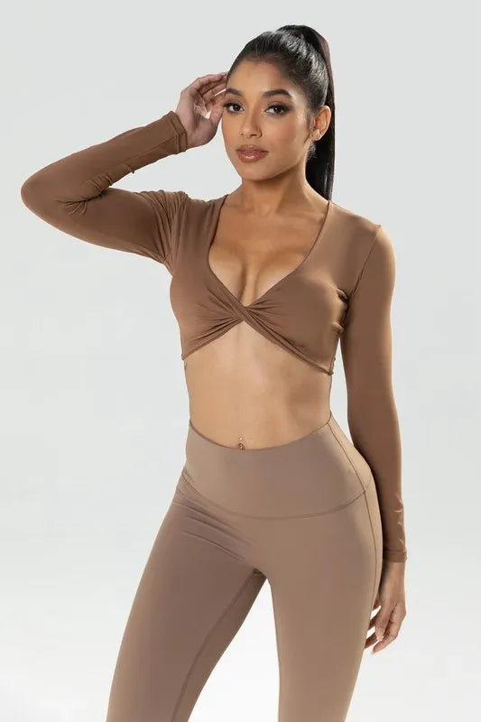 Ava Top (brown)