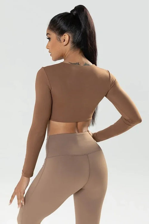 Ava Top (brown)